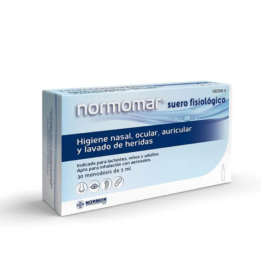 Normomar Suero Fisiológico 30 monodosis de 5ml Normon
