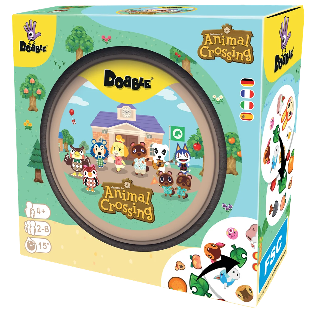 Asmodee Juego De Mesa Dobble Animal Crossing - Imagen 4
