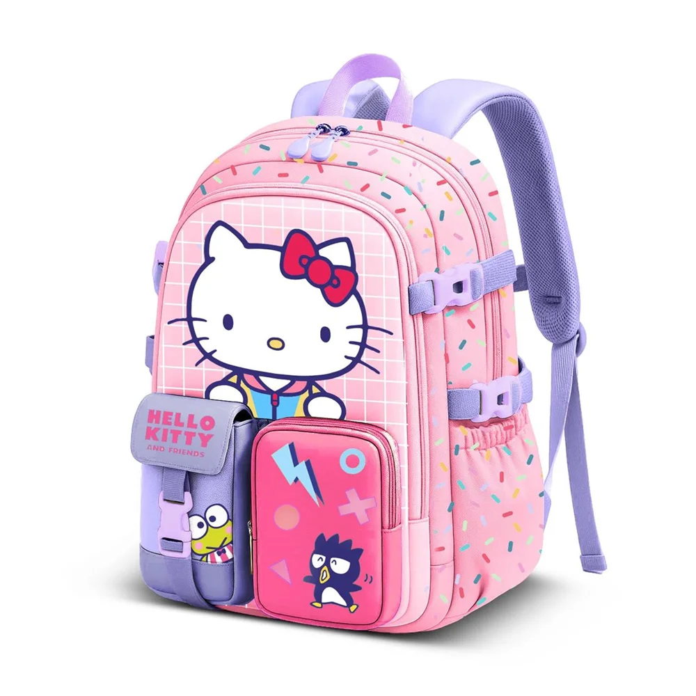 Karactermania Rosa Mochila Haru Hello Kitty Fun - Imagen 3