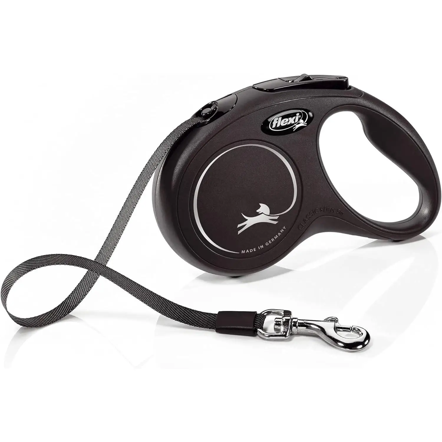 FLEXI STRAP NEW CLASSIC S 5M TAPE BLACK