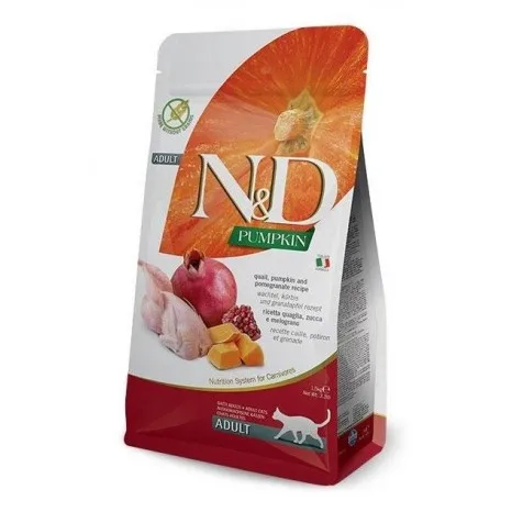 Farmina Nd Pumpkin Grain Free Codorniz Gato 5 Kg
