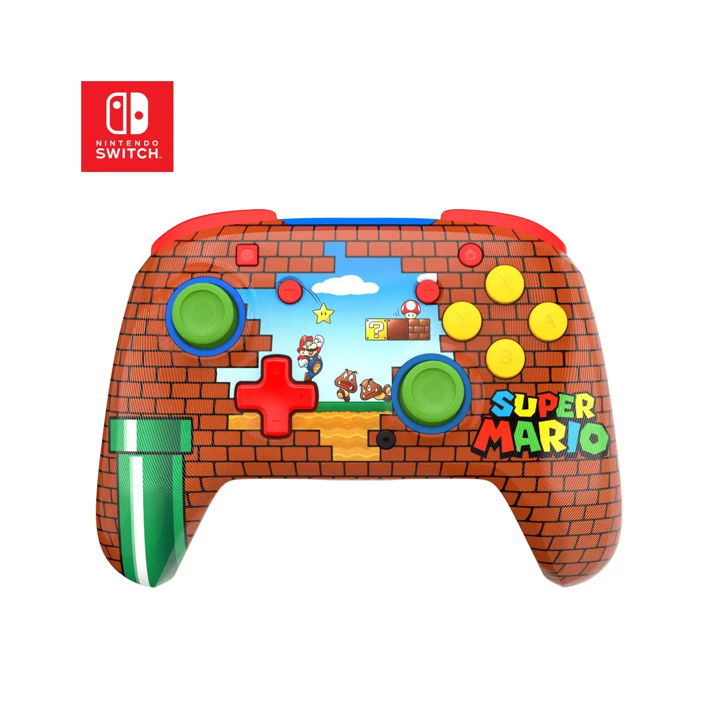 Turtle Beach Mando Inalámbrico Rematch Mario Bricks Reveal - Imagen 4
