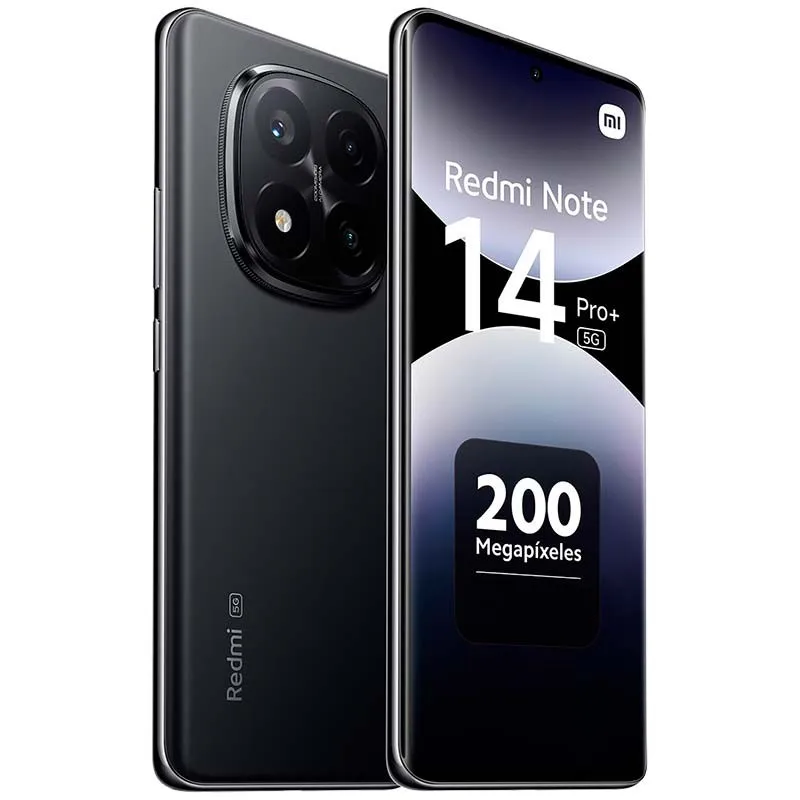 El teléfono inteligente Redmi note 14 pro + 5g, NFC,Qualcomm Snapdragon 7s Gen 3 (4 nm) , Pantalla amoled 1.5k de 6,67 pulgadas, sensor de huellas 