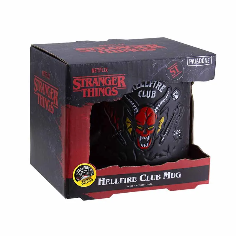 Cup Stranger Things Hellfire Club Palaodne