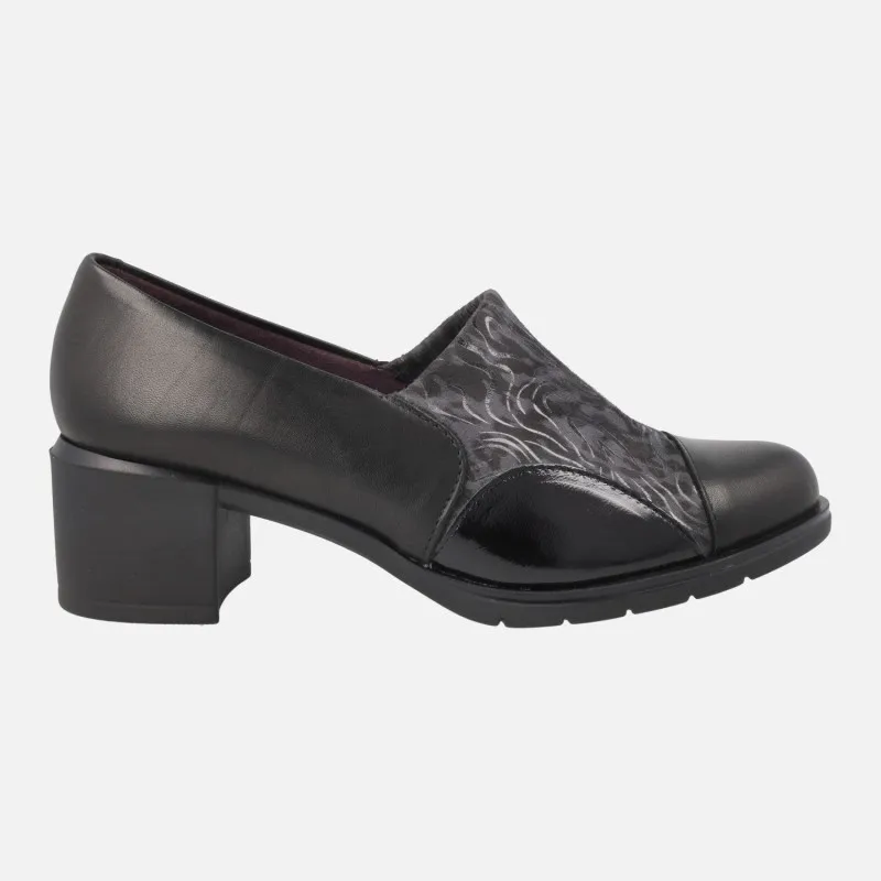 PITILLOS 10743 NEGRO ZAPATO ABOTINADO LYCRA NEGRO 36815 25I