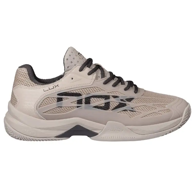 Zapatillas Nox AT10 Lux Gris Pluma Negro