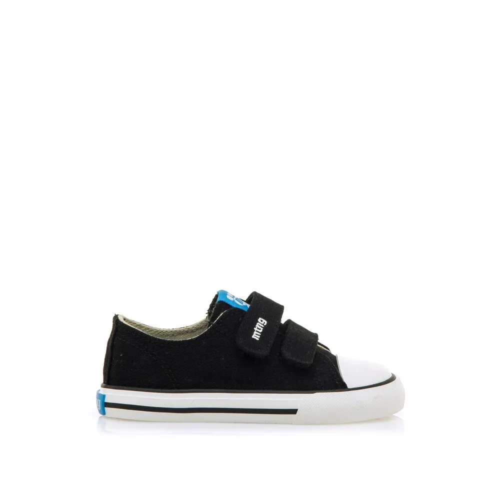 Zapatillas de lona niño MUSTANG 49049 C47357 LONA RESPETUOSA NEGRO 34824 25V