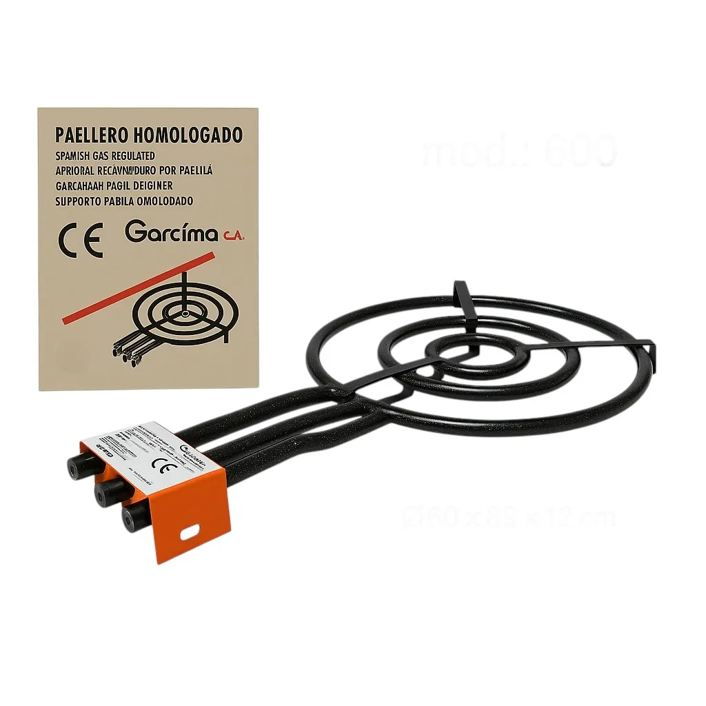 Paelleros Garcima – Gas Butano propano l Diámetros de 20 a 80 cm | Uso Profesional o Doméstico