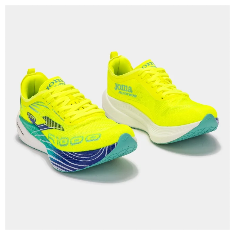 Zapatilla Joma R-1000 2609 Amarillo Flúor Rr100s2609 Hombre Running Competición