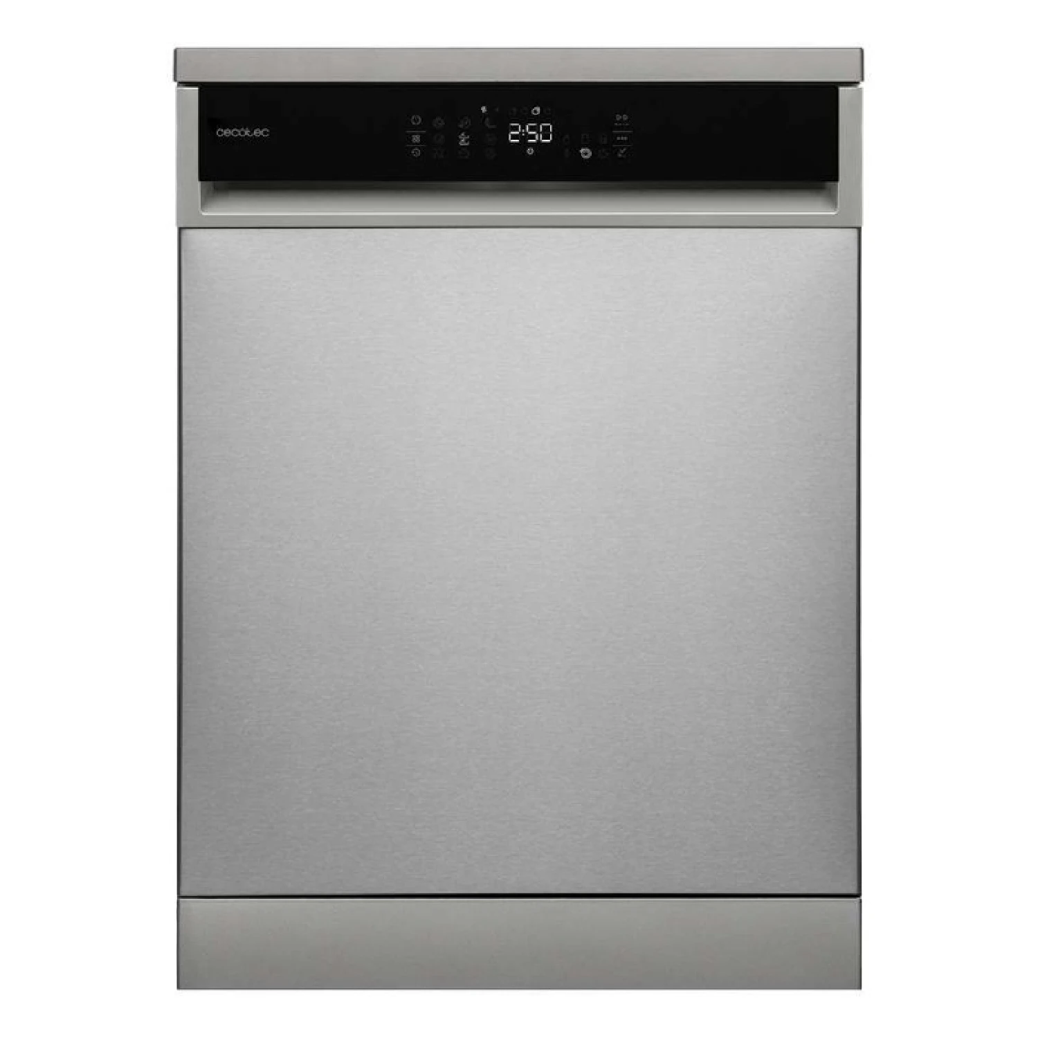 Cecotec bolero aguazero 6800 inox a dishwasher, 14 place settings, class a, inverter plus duo motor, 8 versatile programs