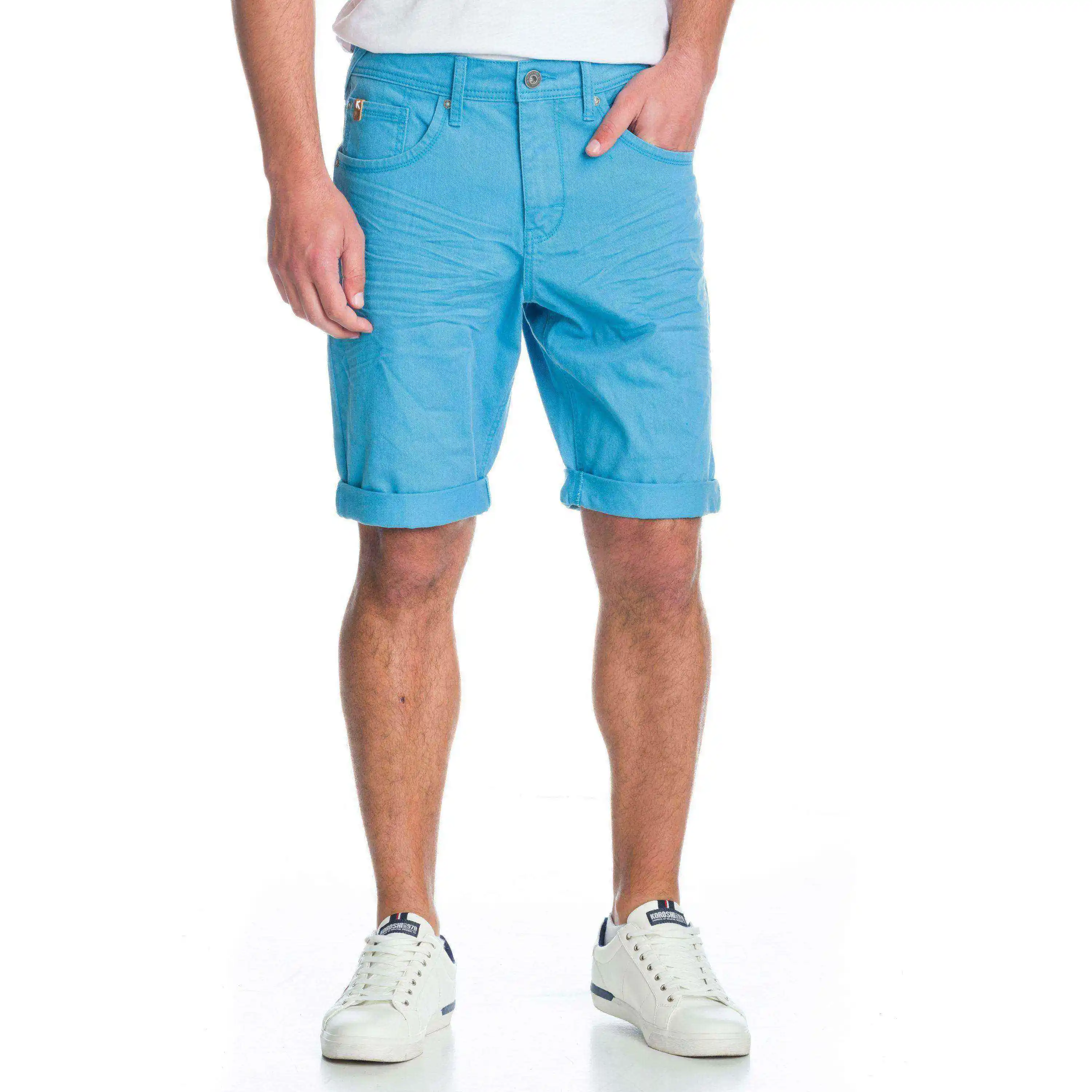 Koroshi Bermuda Hombre Algodón Stretch con Vuelta – Koroshi 1911PS01