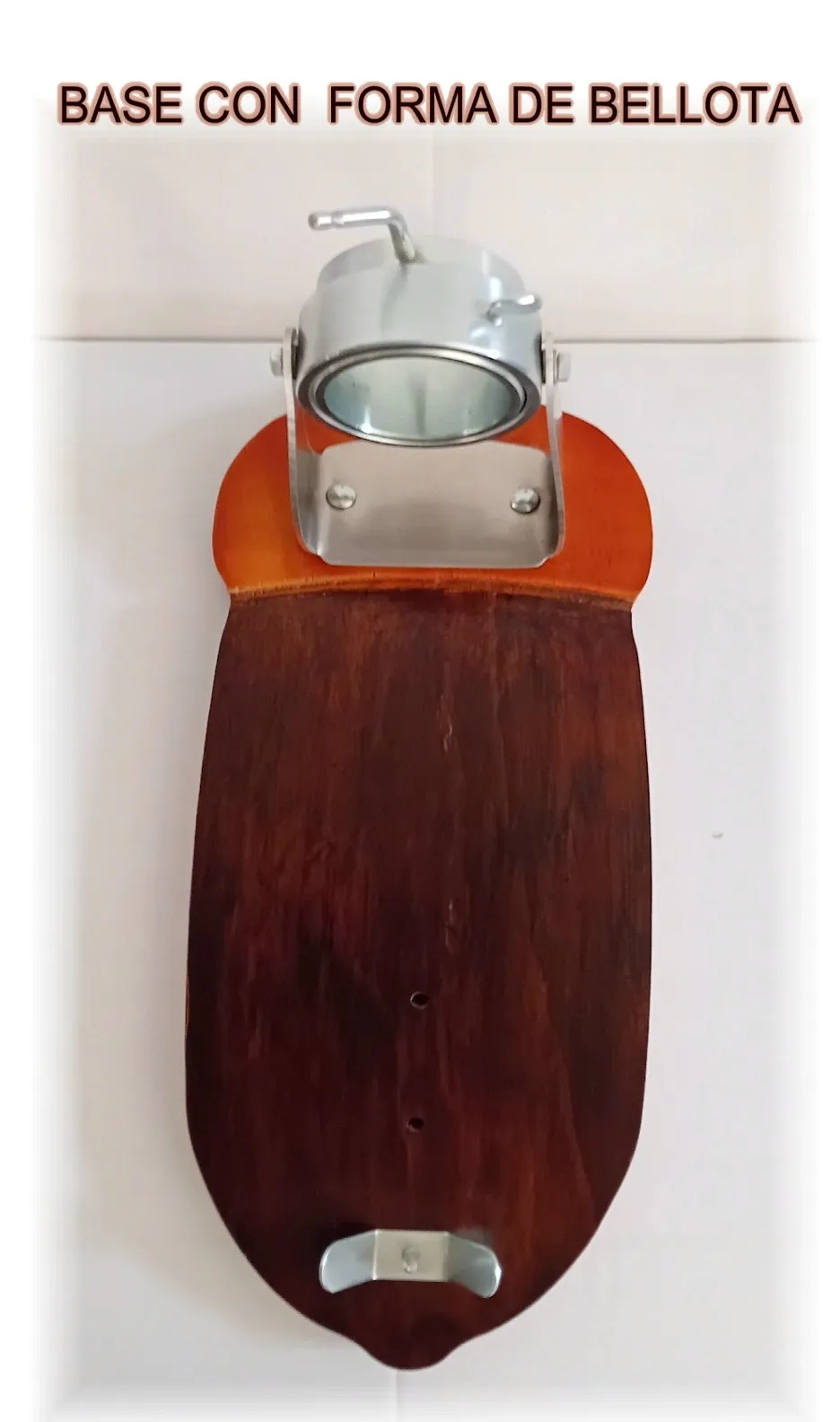 Ham Holder with Acorn Shaped Base, Rotating 360º Design, Includes Cover, Knife, and Sharpener - Premium Kitchen Tool, Made in Spain.