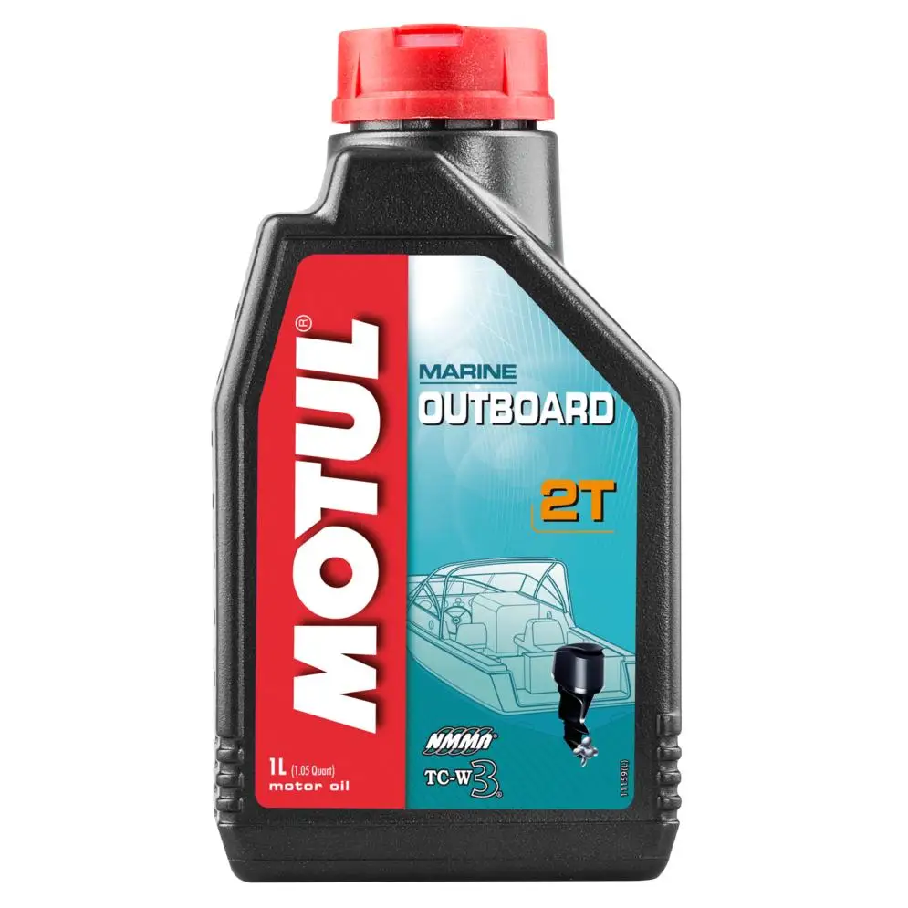 Aceite Lubricante Nautica Outboard 2T 1L Para Motores De Motos De Agua Y Fueraborda 102788