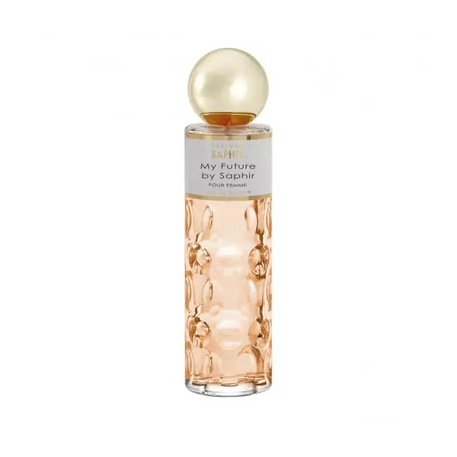 Saphir - Agua de perfume MY FUTURE BY SAPHIR 200ML para mujer, fragancia floral suave y romántica con notas de flor de naranjo, nardos y almizcle, ideal para uso diario en muñecas y cuello
