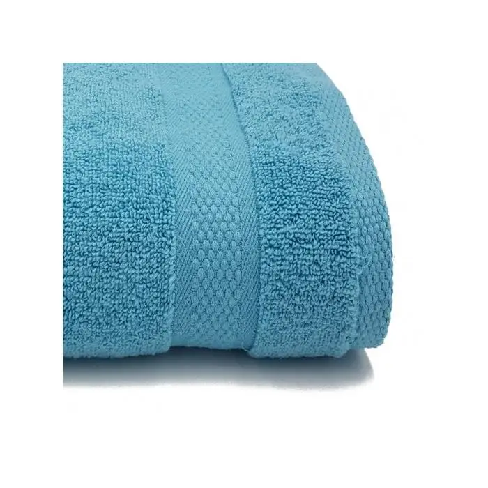 Toalla de baño, Aguamarina,100% rizo de algodón, 550gr, suave, absorbente, tocador, lavabo, ducha, sábana. Premium