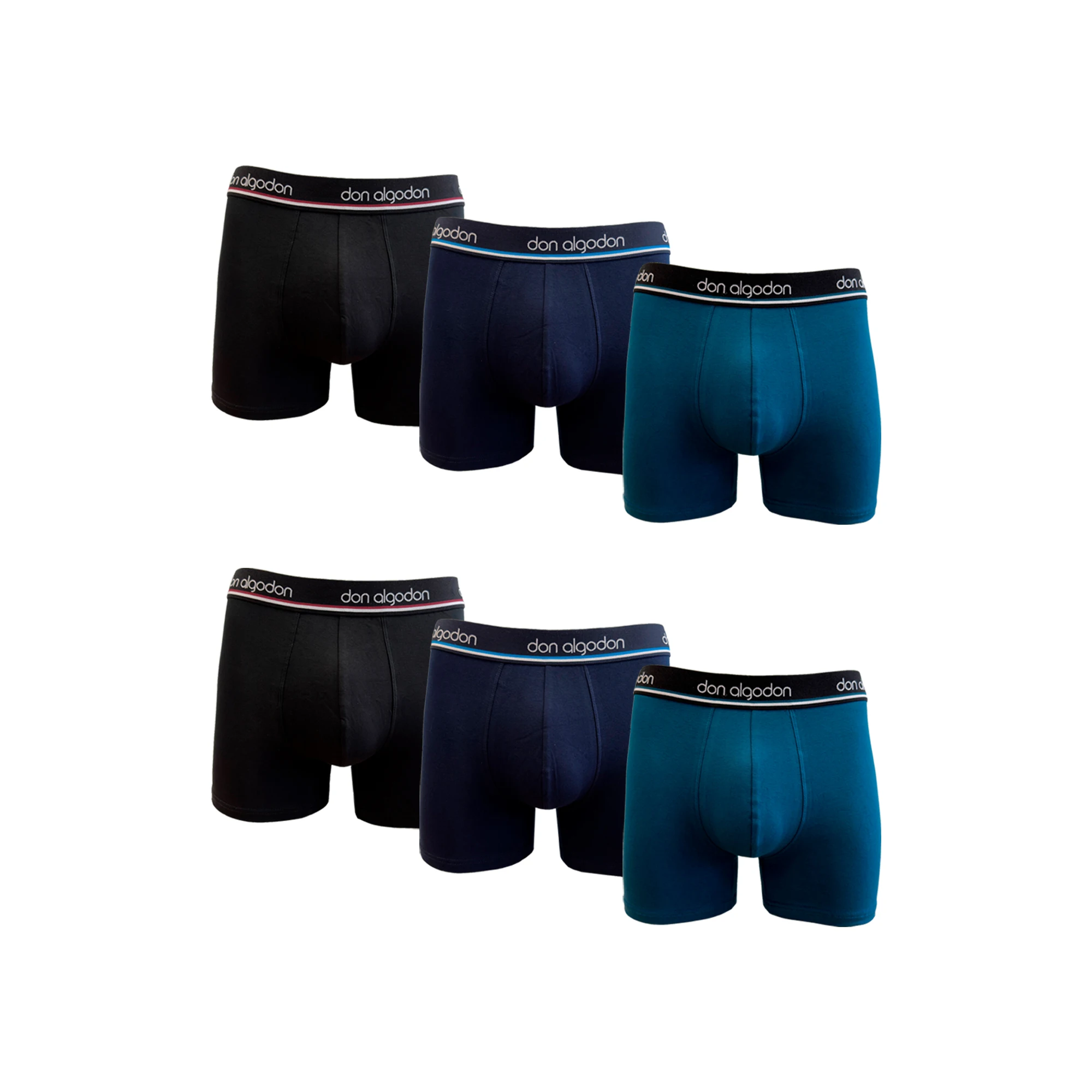 Gift cotton-Pack 6 Boxers men | Exceptional softness and comfort