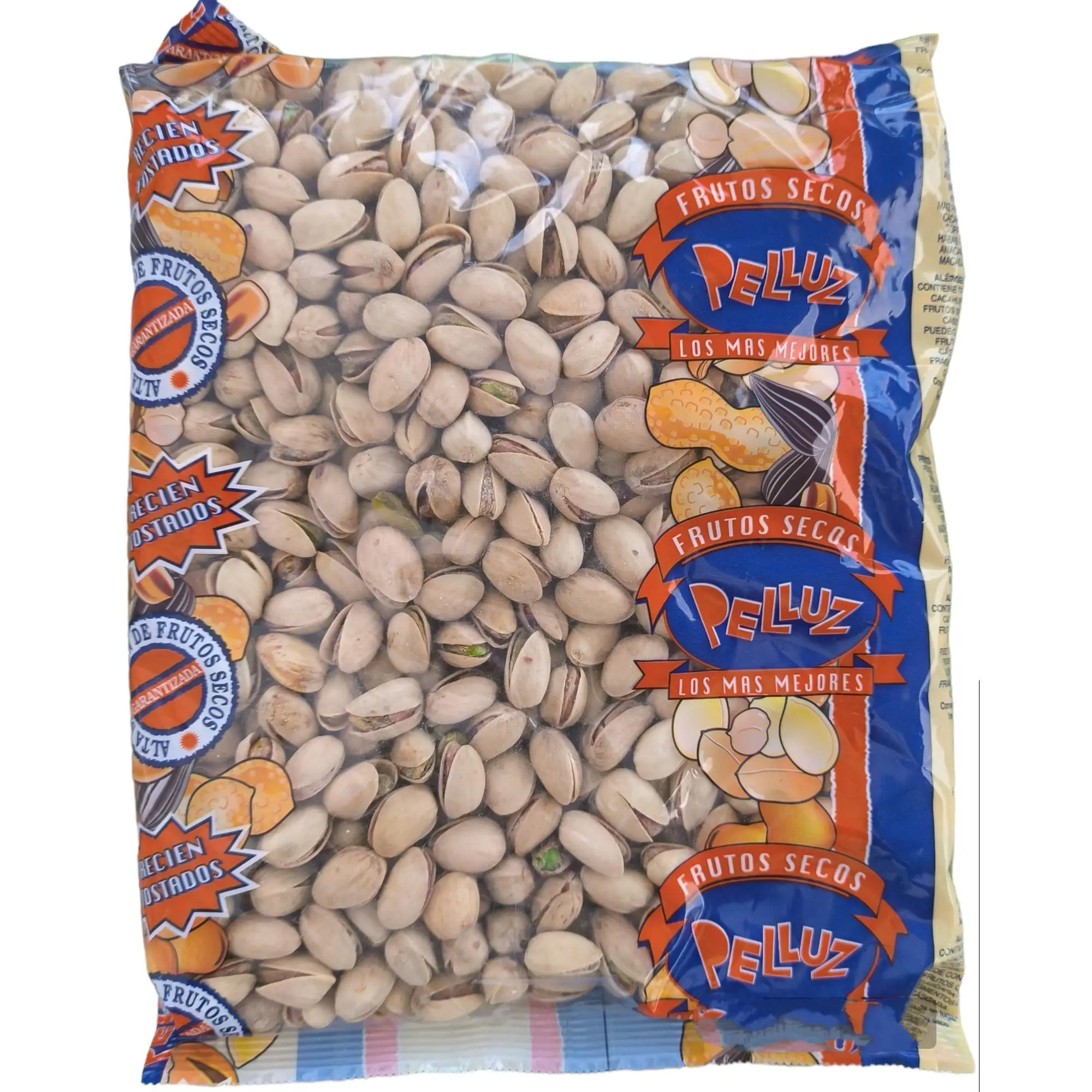 Giant pistachios roasted with salt-1Kg bag-pelluz