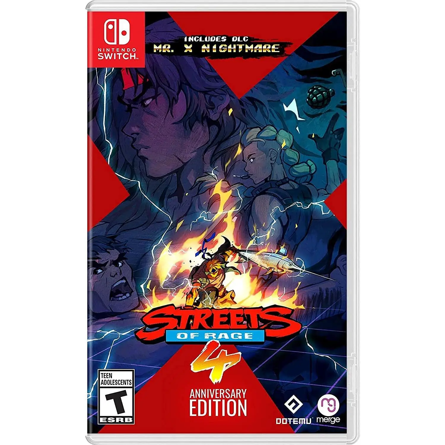 Streets of Rage 4 Anniversary Edition (Importacion USA) - Nintendo Switch - Nuevo precintado