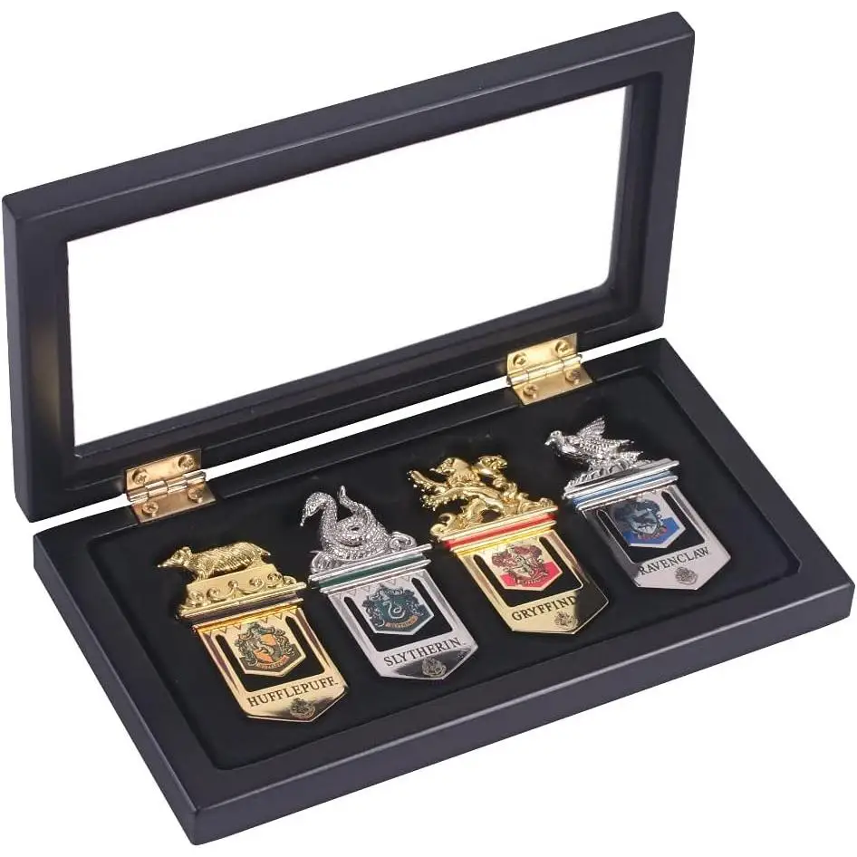 Harry Potter Set de 4 Puntos De Libros Noble Collection