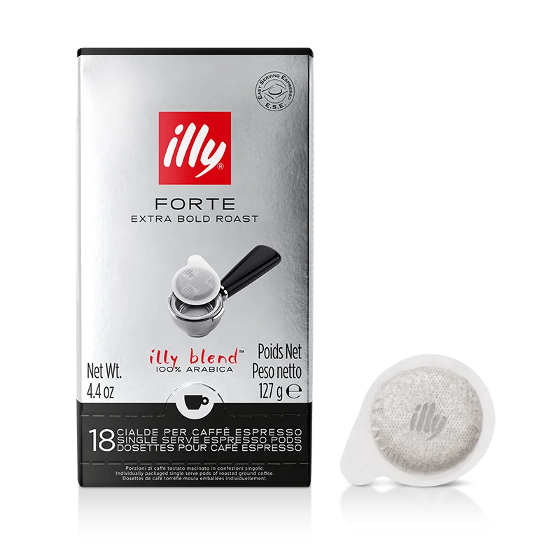 Illy Café en Monodosis ESE. Tueste FORTE 18 Unidades