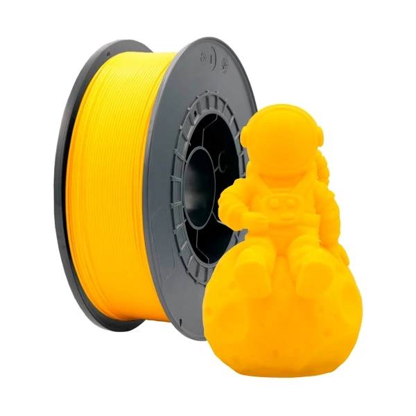 Filamento 3d petg - diametro 1.75mm - bobina 1kg - color amarillo | petg - diametro - bobina - color amarillo