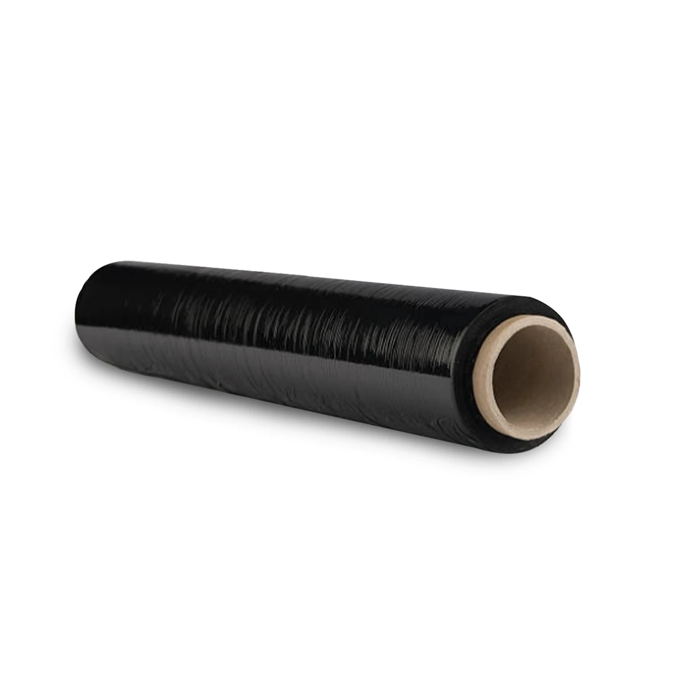 Transparent or black Film for packaging, Flexible and resistant 50cm x 200 meters, 23 microns thick. Industrial Packaging, shipments, moving, pallets.