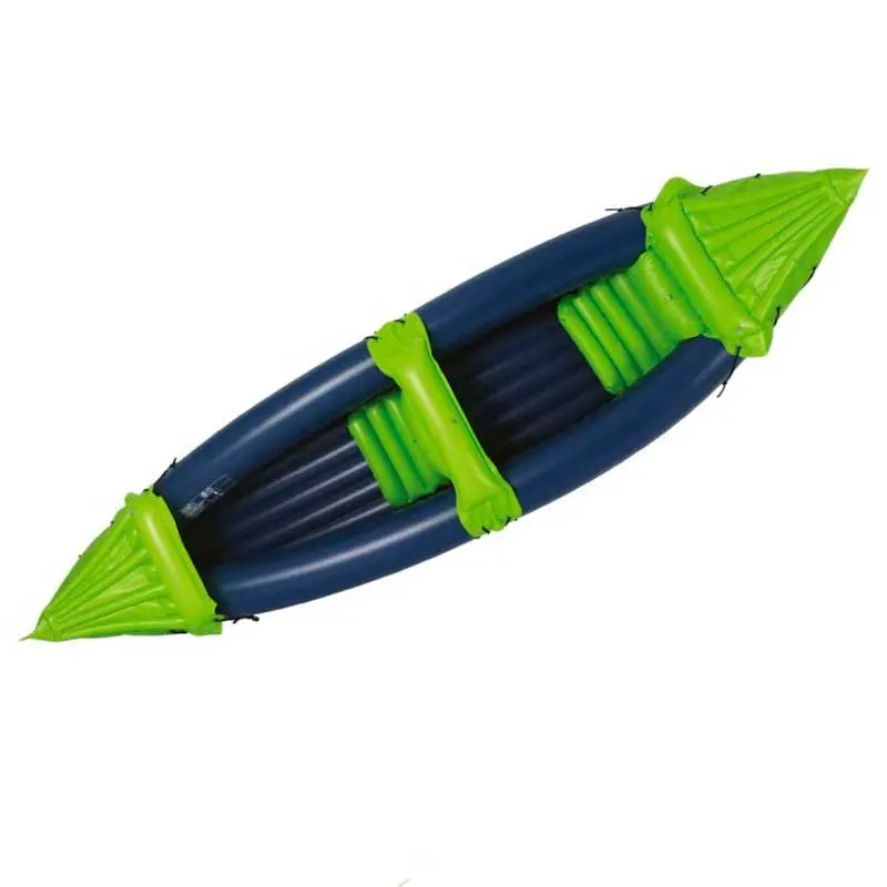 Inflatable Kayak Cruiser X1 XQ Max 2 seats with green/blue rowing 53x81x325 cm