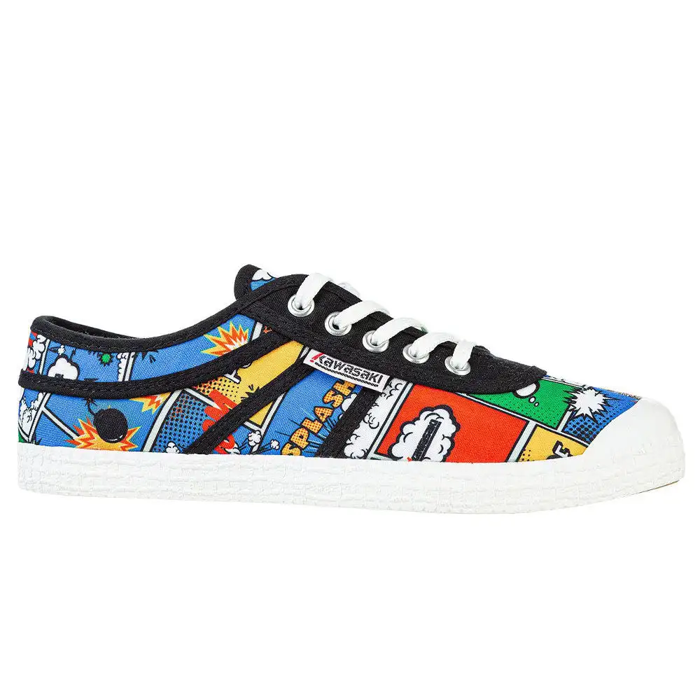 Zapatillas de Lona Kawasaki Cartoon Unisex con Estampado Multicolor, Cómodas y Ligeras para Adulto y Junior
