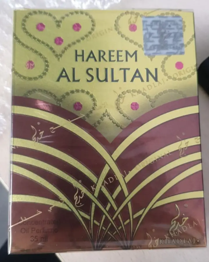 35ml Khadlaj Hareem Al Sultan Long Lasting Arabic Perfume with Oriental and Sweet Notes for Women