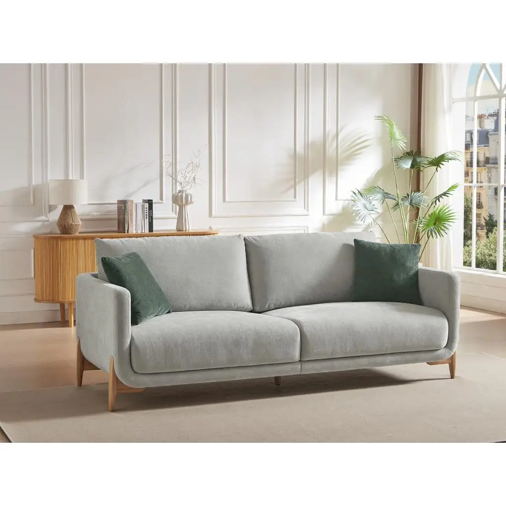 Cosa è e come scegliere il divano dormati light gray fabric 3-seater