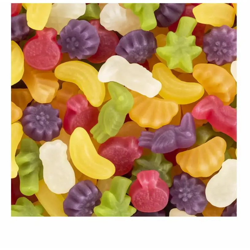 Haribo tropifrutti 1kg within this haribo range you will find sweets of watermelon, banana and orange flavor and with shapes of animals and tropical fruits with a soft background. Original haribo flavor trusted quality #1
