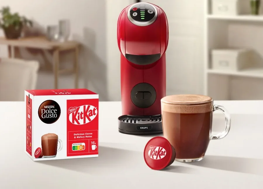 Dolce gusto nescafé ®   Kitkat hot cocoa – 48 capsules (3 boxes) |   Exclusive presentation