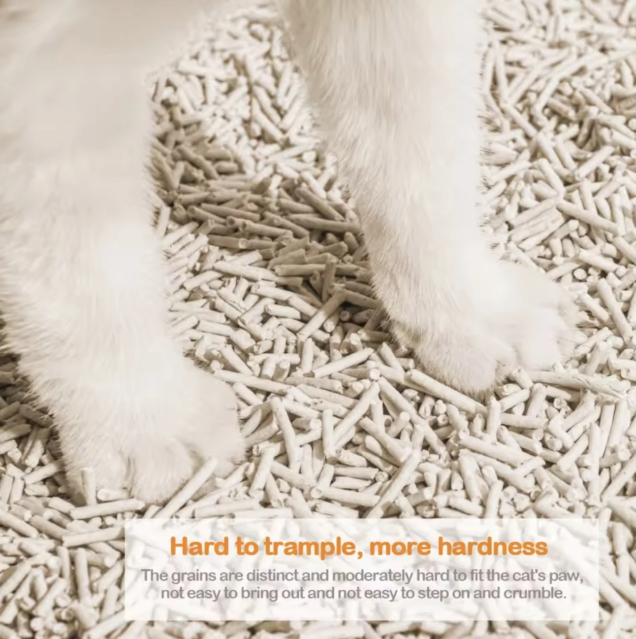 Tofu Cat Litter Pack of 4 Lavender, 2kg Each, Natural and Biodegradable, High Absorption, Dust Free, Easy Clumping, Flushable Cat Sand for Odor Control