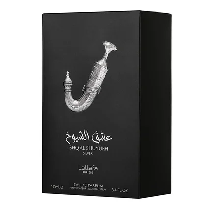 LATTAFA Ishq Al Shuyukh Silver Pride Eau de Parfum 100ml Unisex