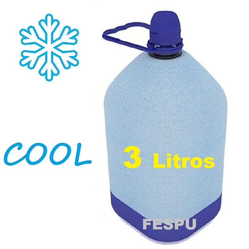 Plastic Blue and Cork thermal bottle for cold water 1 liter 3 liters 5 liters fespu shop