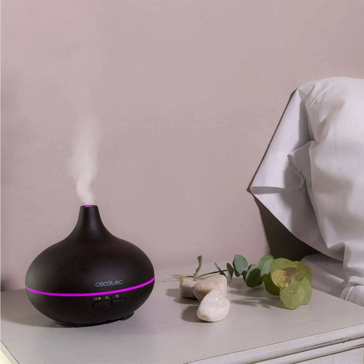 Humidificador Cecotec Pure Aroma 150 Yin/Yang luz LED 150ml