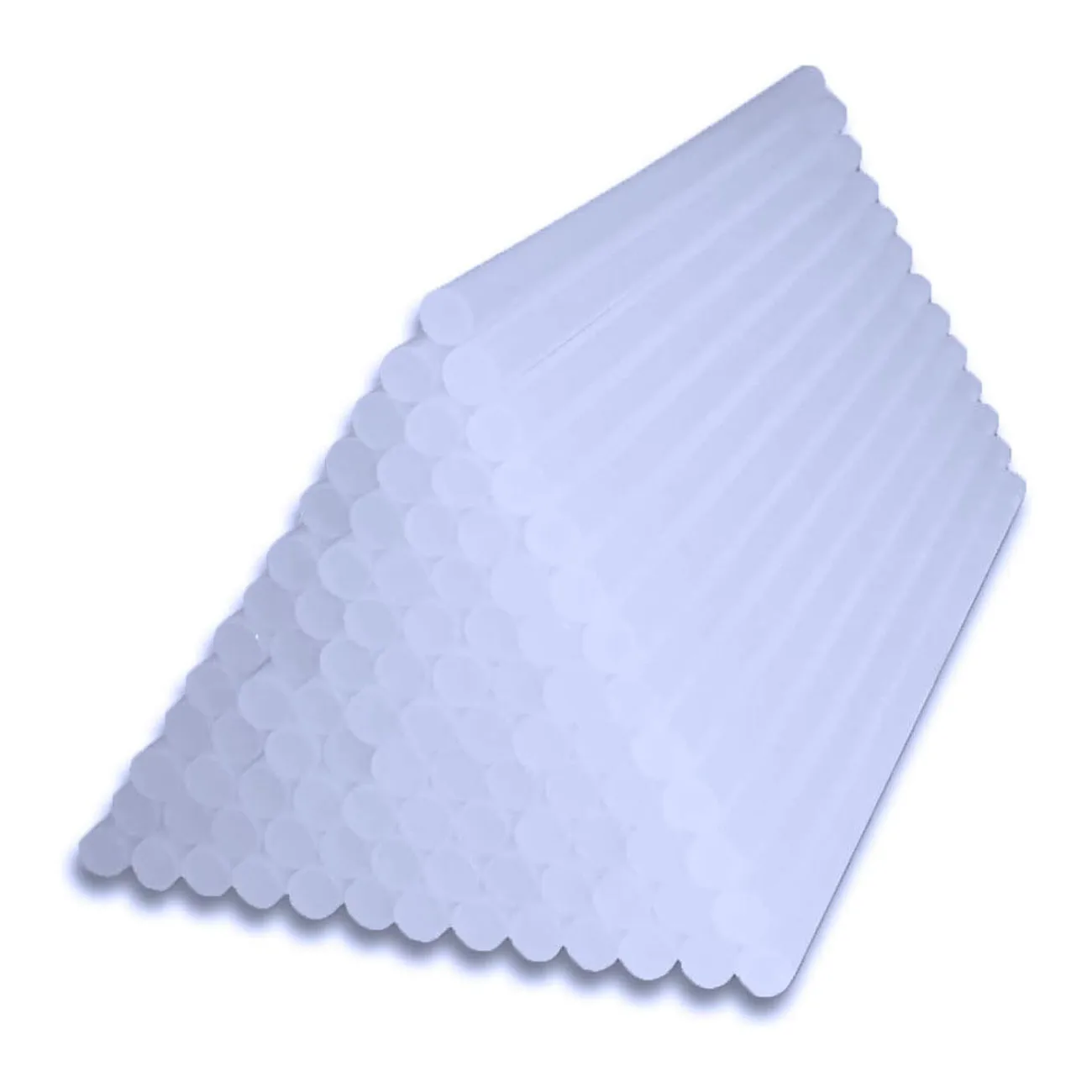 EasySpeed Barra de Pegamento, Barra Silicona Caliente, Pack 65 Piezas, 7 mm Diámetro x  200 mm Largo,  Transparente, Bricolaje y Manualidades - Recambio para Pistola