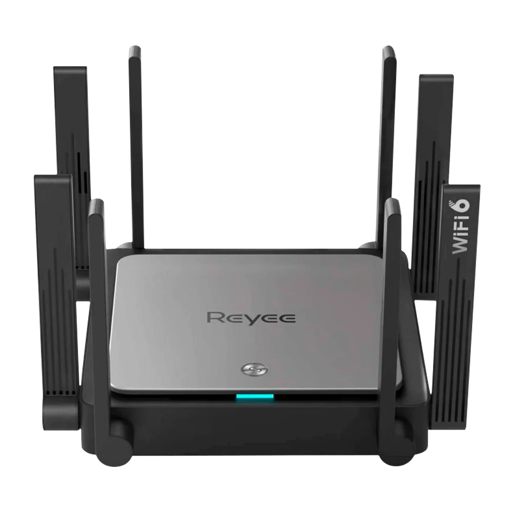 Reyee Router Gigabit Mesh WiFi 6 AX3200 5 ports RJ45 10/100/1000 Mbps 802.11AX quad flow and 2,4 band and 5 GHz small office/home office