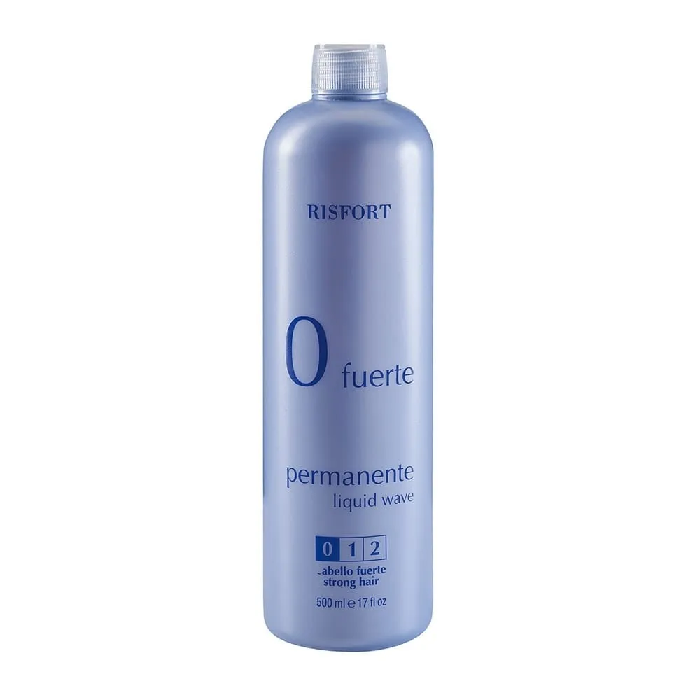 Risfort Permanente Nº0 500 ml – Líquido de Ondulación para Cabellos Resistentes y Rizos Duraderos