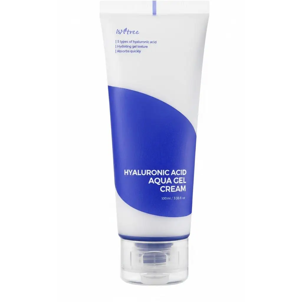 Crema Hidratante Facial para Piel Mixta y Grasa con Ácido Hialurónico - Isntree Hyaluronic Acid Aqua Gel Cream 100ml