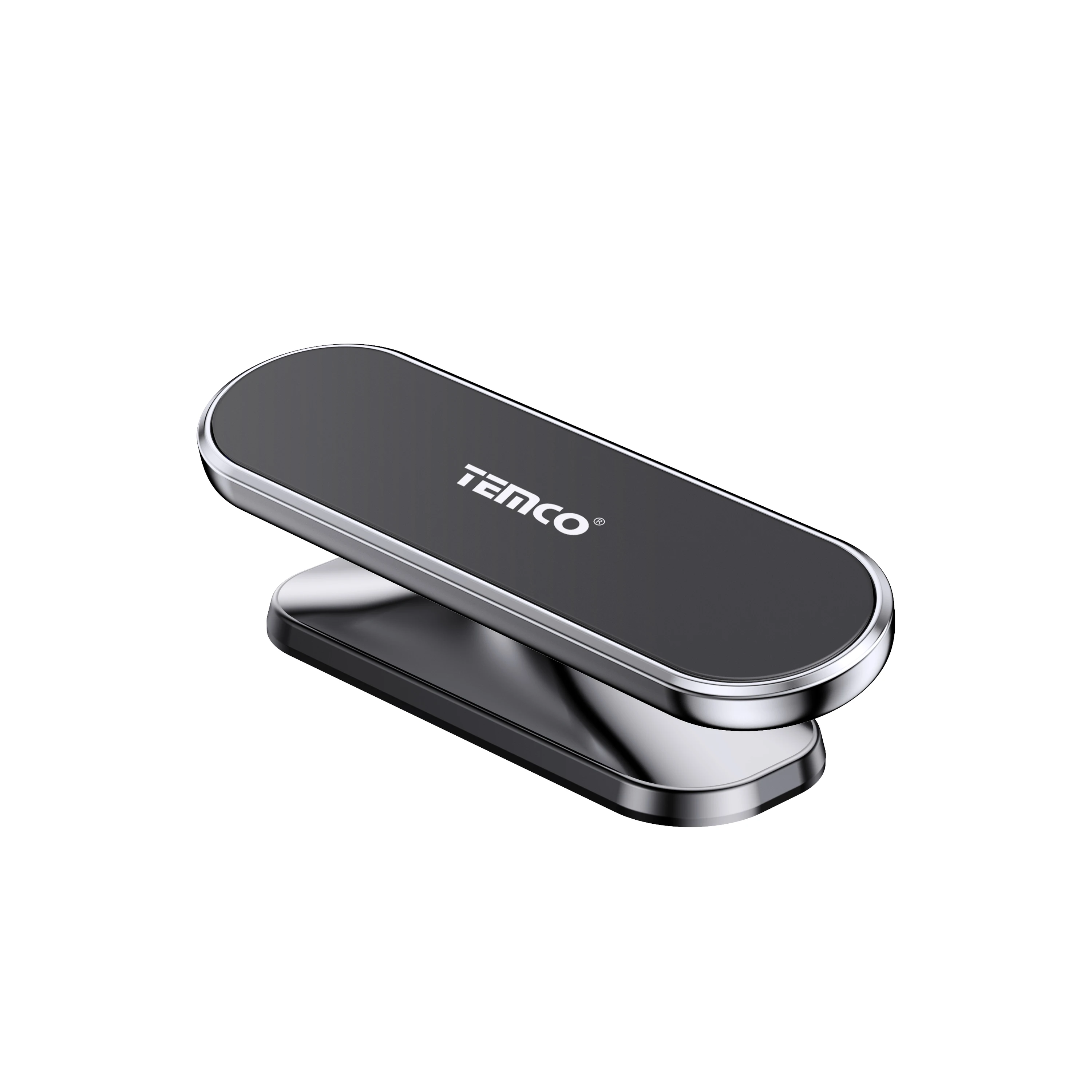 TEMCO Soporte Magnético con Rotación 360°, Enganche de los moviles para Automoviles con Iman, sujecion de telefono con Adhesivo para Salpicadero de coche, Aluminio pegado en salpicadero para sujetar