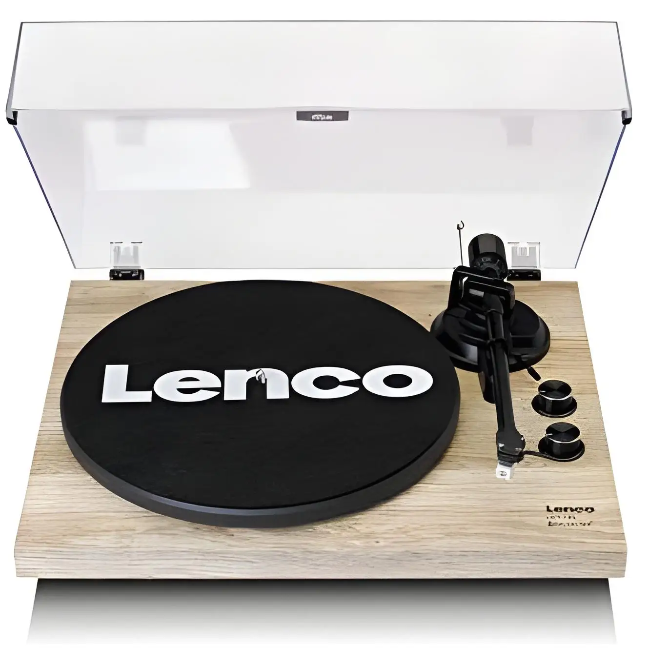 Tocadiscos Lenco Tracción por Correa Beige 33/45 RPM Straight Tonearm