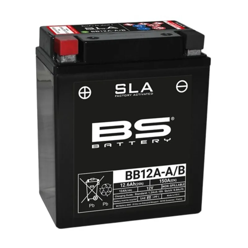 Batería Activada Sin Mantenimiento Bb12a-A/B Fa Sla Yb12a-A/B 1113774