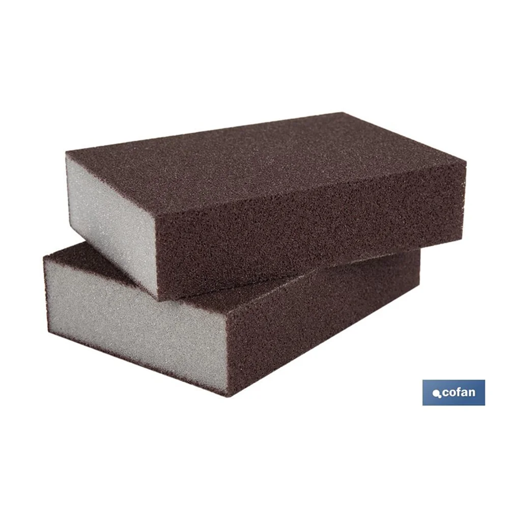 Pack 2 Esponjas Abrasivas Taco de Lija - Diferentes Granos