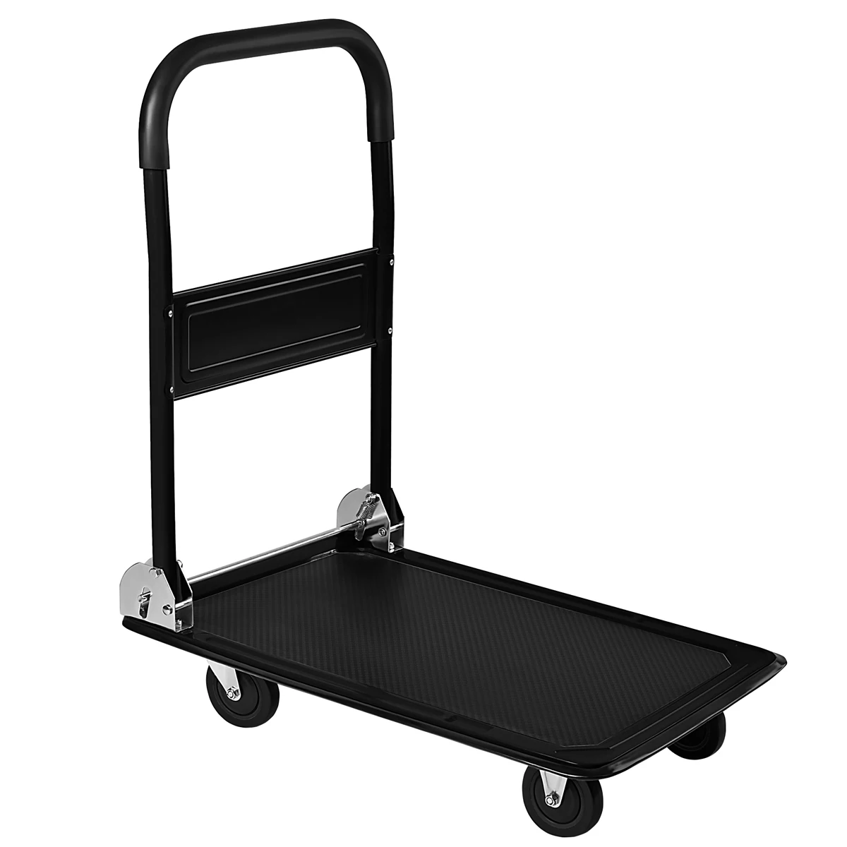 T-Lovendo Carro de Plataforma Transporte Industrial Plegable con Ruedas