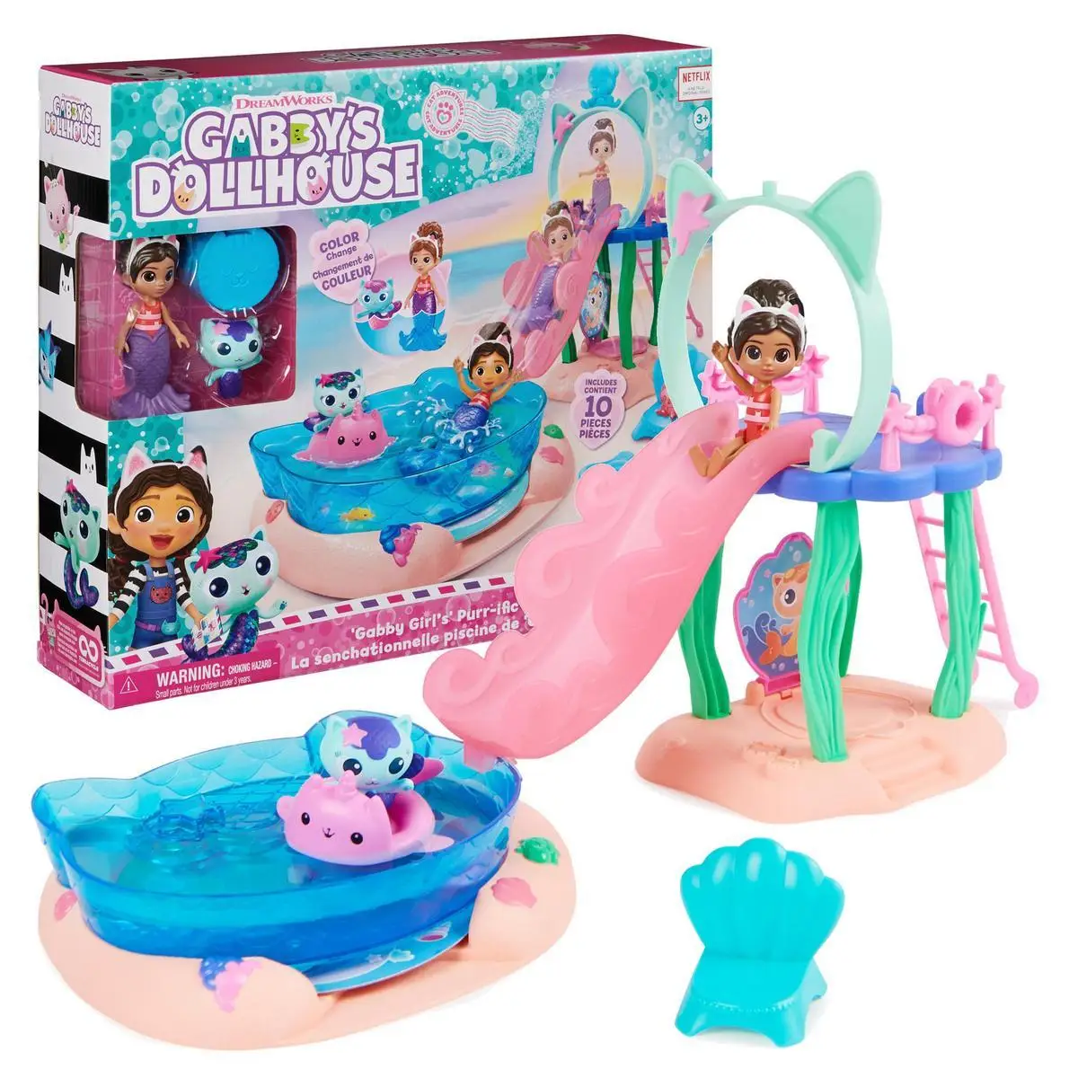 muñeca sumergible gabby sirena: una experiencia de juego inmersiva para niñas