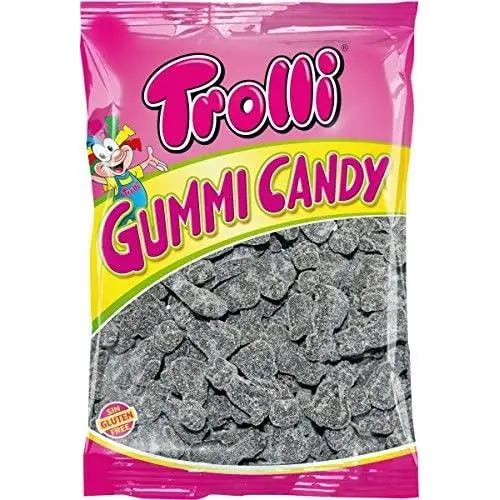 Trolli Gatos sabor Regaliz con Azúcar