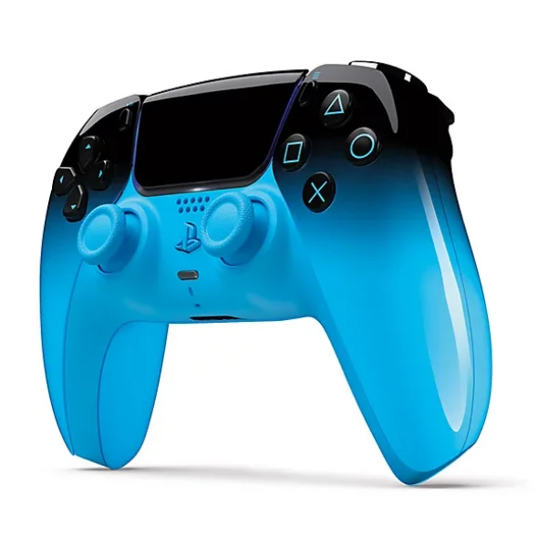 PlayStation 5 - Mando inalámbrico DualSense Rhythm Blue - Remix Green -Techno Red - HYPERPOP -Exclusivo para PS5 - Versión Europea - Original