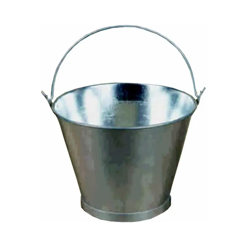 CUBO CHAPA GALVANIZADO CONICO 10" 25CM 6L