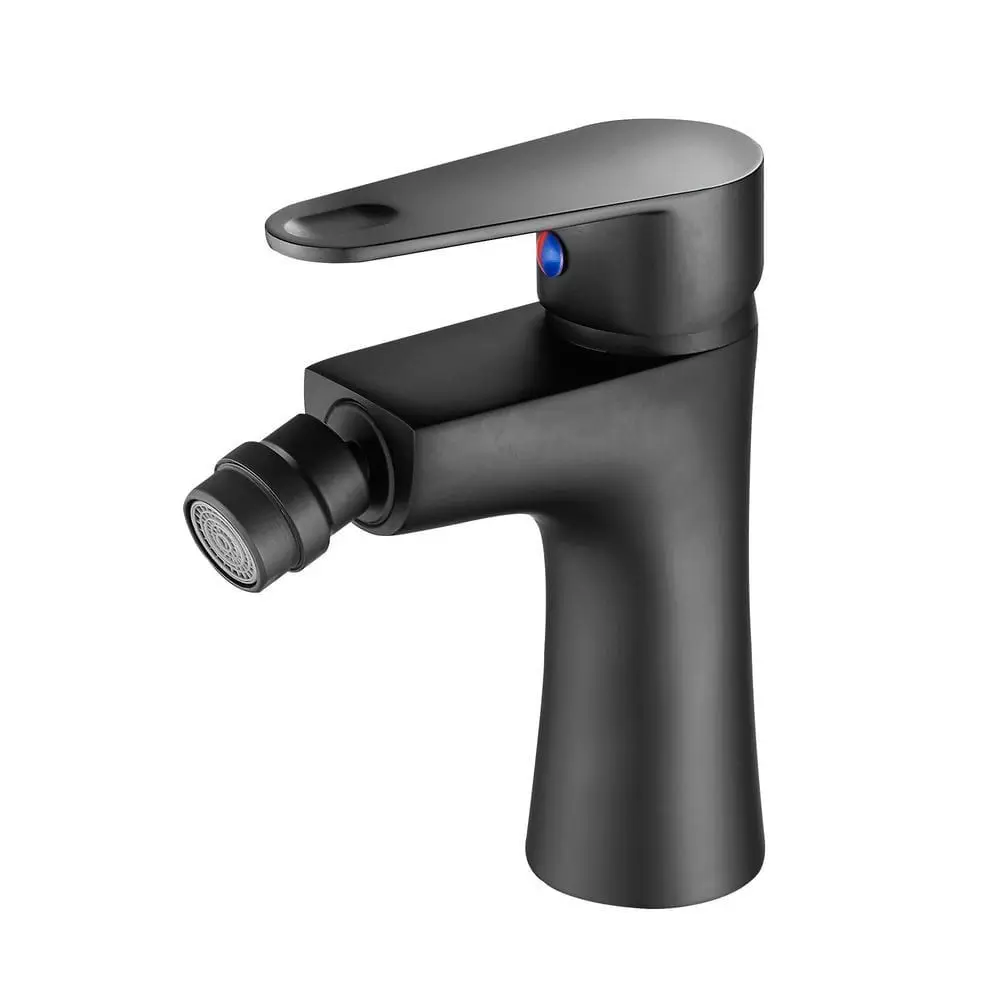 Monomando Bidé Artic Danubio Black – Negro Mate